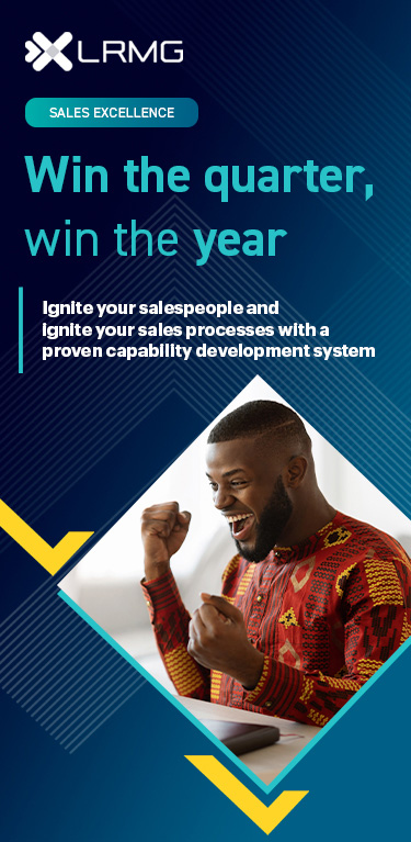 LRMG - Sales-Excellence capabilities - win the quarter Mobile Image