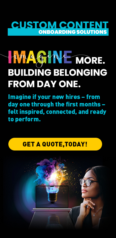 Onboarding solutions that create stronger employee connections Modile banner